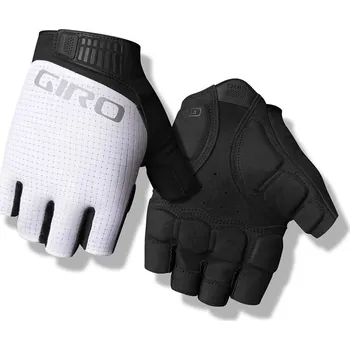Cyklistické rukavice GIRO Bravo II Gel - bílá - M - 2025