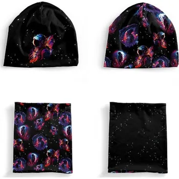 Panel se střihem S funkční úplet STRONG set čepice a nákrčník starman