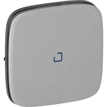 vypínač Kryt vypínače Valena Allure hliník s průzorem Legrand 755087