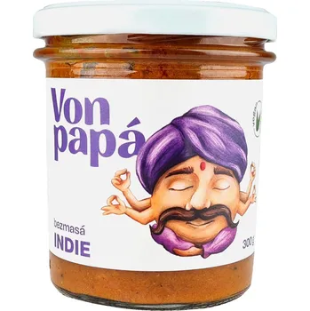 Omáčka EKOPRODUKT spol. s r.o. Bezmasá Indie Von Papá - Vegan -Ekoprodukt 300g
