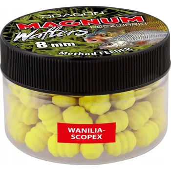 Boilies Účinná nástraha pro method feeder Kukly DRAGON MAGNUM Wafters S.T.M. 8mm