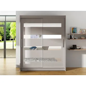 Šatní skříň Šatní skříň Presto XIII, Barva: kašmír, Osvětlení: bez osvětlení MIRJAN 5903211404894