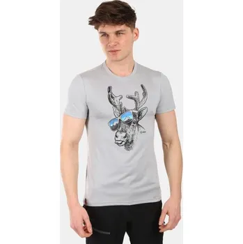 Pánské tričko KILPI LISMAIN-M Světle šedá 3XL