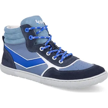 Dívčí obuv Barefoot kotníkové tenisky Koel - Danish Nappa Celeste modré Velikost: 41