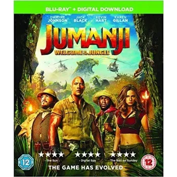 Blu-ray film Jumanji: Przygoda w dżungli Blu-ray disk