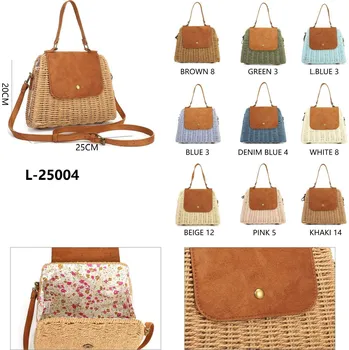 Kabelka Kabelka boho proutěná L-25004 barva: hnědá