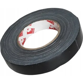 Textilní páska Scapa 3120 25mm/50m černá, potažená, lepidlo nezanechávající stopy