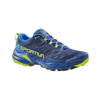 Pánská běžecká obuv La Sportiva Akasha II Storm Blue/Lime Punch modrá 46 EU