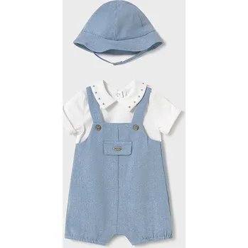 Mayoral kojenecká souprava overal a klobouček 1605 - 48 Velikost: 70 bavlna