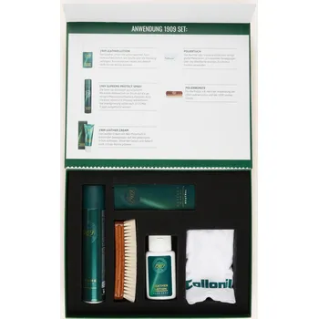 Přípravek pro údržbu obuvi Collonil 5dílná Přípravek Pro Péči O Obuv 1909, zelená