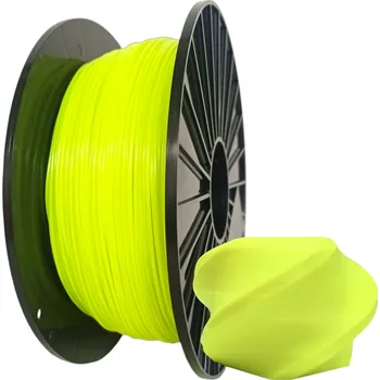 Filament TPU Filament ŽLUTÝ FLUO 1,75mm 0,5kg F3D