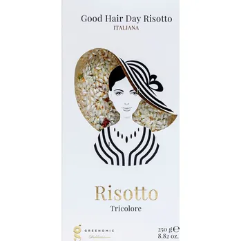 Rýže GREENOMIC Risotto Tricolore Italské zeleninové rizoto, 250 g