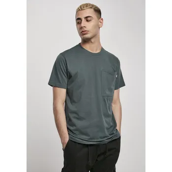 Pánské tričko Tričko Urban Classics Basic Pocket Tee - bottlegreen L