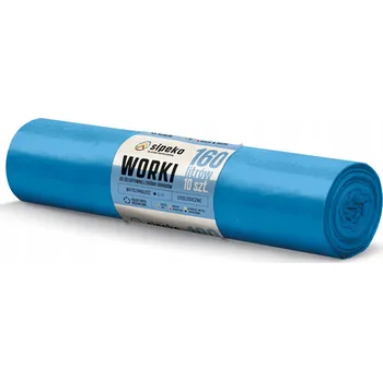 Pytle na odpadky LDPE Pytle na odpad SIPEKO 160L 10 Ks. MODRÉ