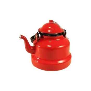 Konvice na čaj Konvice tradiční ocelová smaltovaná Artnik 3 l červená