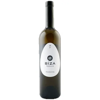 Víno Bíza Chardonnay - zrálo v betonovém vejci 2021