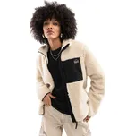 SIROKO Dámská mikina Sherpa Levi-W 2XL BÉŽOVÁ|ČERNÁ