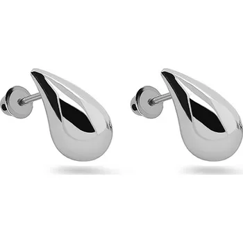 Náušnice Dívčí náušnice ve tvaru kapky z bílého zlata, 14K IZ31557A + dárkové balení LUXUS zdarma