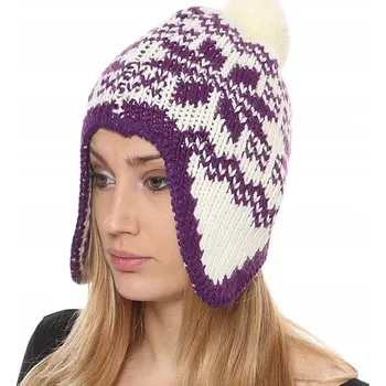 Čepice Čepice zimní Reebok Hat teplá peruánka s klapkami na uši