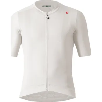 cyklistický dres CASTELLI - dres Espresso bílá M