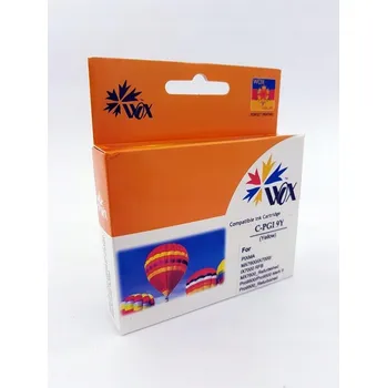 Žlutá inkoustová kazeta Wox pro Canon