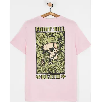 Pánské tričko Circa Till Death (cotton pink) S, růžová