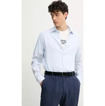 Pánská košile Lněná košile Paul&Shark 25413010CF modrá 50X, vel. 42