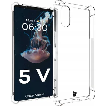 Pouzdro na mobilní telefon Zadní Kryt Bizon pro Sony Xperia 5 V bezbarvý