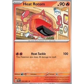 Karetní hra Pokémon PAF 013/091 Heat Rotom - Paldean Fates Stav: Near Mint, Verze: REVERSE HOLO