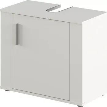 Koupelnový nábytek Skříňka pod umyvadlo LESSY NEW 02, matná bílá - SLEVA 3% s kodem radost25