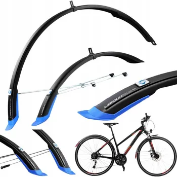 Blatník na kolo Sada blatníků Simpla UBIQUIT45 SDL černá