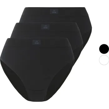 Kalhotky esmara® Dámské kalhotky s BIO bavlnou, 3 kusy