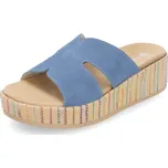 Dámské pantofle na klínku Remonte D1N55-14 modré 40