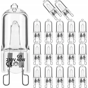 Žárovka 18 x halogenové žárovky G9, 40 W, 3000K 220V