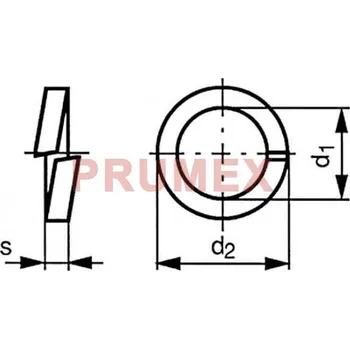 Matice Podložka pružná DIN 127B M18 / 18,2 nerez A1