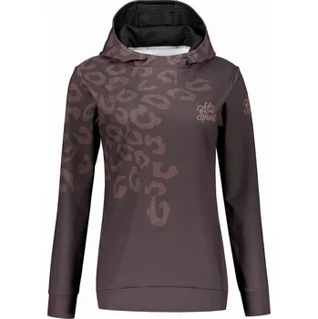 Dámská mikina Dámská funkční mikina premium ALTISPORT VOJ/ALW047MI01 TMAVĚ HNĚDÁ XXXL