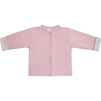 kojenecký oboustranný kabátek Baby service růžový velikost 56