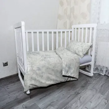 Povlečení Sablio Mikroplyšové povlečení do dětské postýlky Vintage patina - 120x90 / 40x60