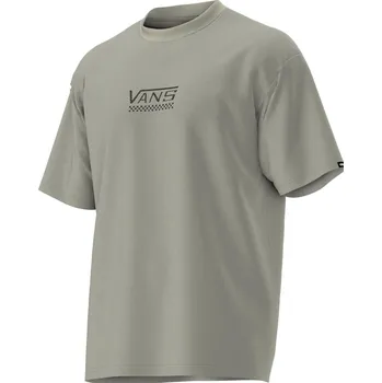 Pánská móda Tričko Vans V Check Loose SS london fog L 2025 - Odesíláme do 24 hodin