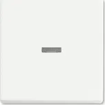 Kryt vypínače jednoduchý, s čirým průzorem ABB Future linear, Busch-axcent 3559B-A00653884 mechová bílá