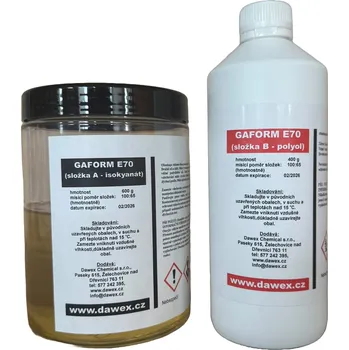 Tmel Dawex Chemical GAFORM E70, bal. 1 kg (0,6 kg složky A + 0,4 kg složky B)