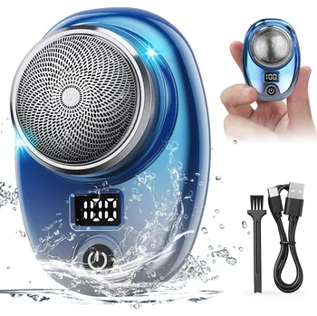 Holicí strojek MINI PŘENOSNÝ HOLICÍ STROJEK HOLICÍ STROJEK ELEKTRICKÝ VODĚODOLNÝ USB