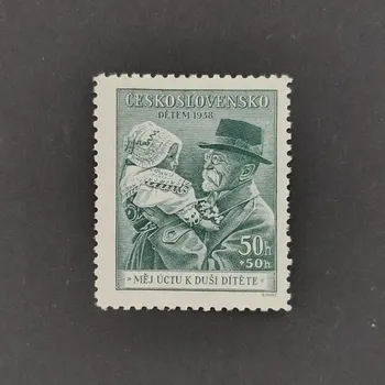 Sběratelství Známka ČSR, 50+50h, Pof.333**