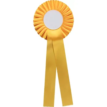 Kokarda jednořadá žlutá