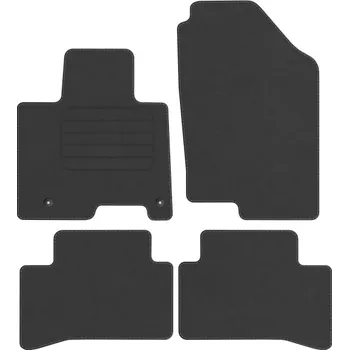 autokoberec Kobercové rohože Edecor velurové 4 ks