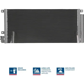 Výparník klimatizace Kondenzátor, klimatizace NISSENS 940388