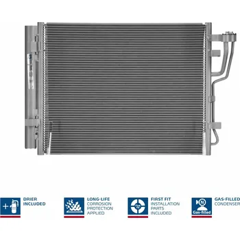 Výparník klimatizace Kondenzátor, klimatizace NISSENS 940007