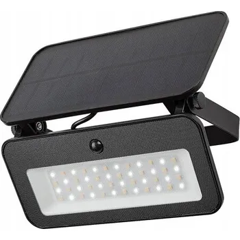 Venkovní osvětlení Solární nástěnné svítidlo 1x8 W černé 77160 Rabalux Tarcal