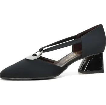 Dámské lodičky Brunate dámské elegantní lodičky s koženou podešví - černé