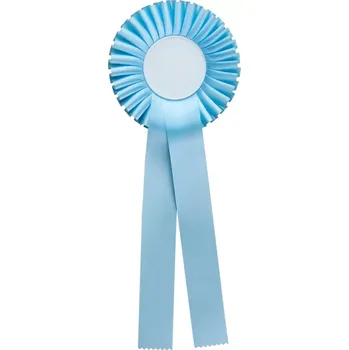 Kokarda jednořadá světle modrá